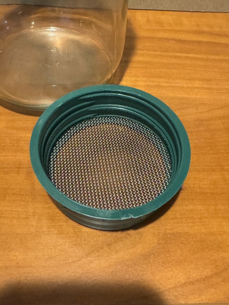 Sprouting Lid & Jar Sprouts Growing Stainless Mesh Screen A-64 Jar