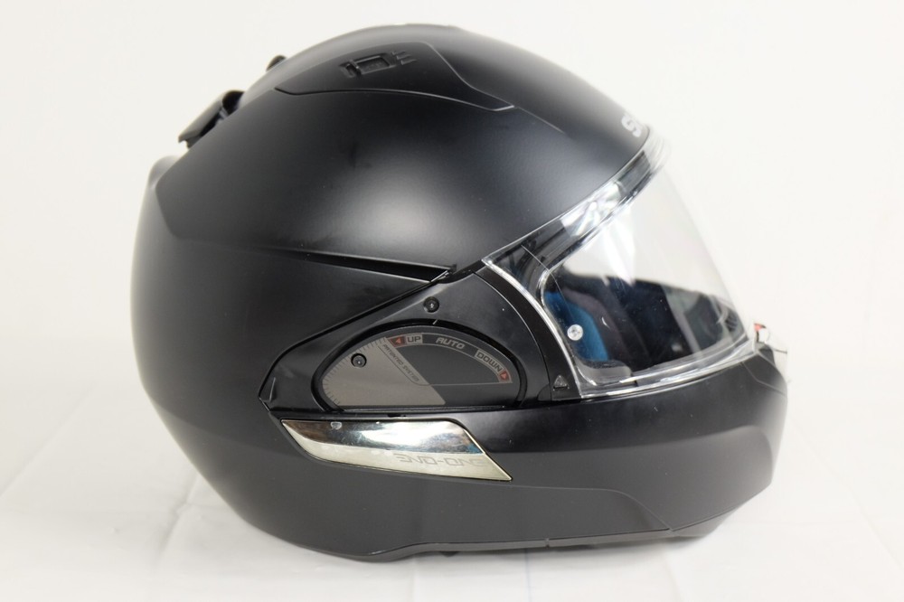 SHARK EVO One 2 Solid Helmet Black w/ Carry Bag Size Large