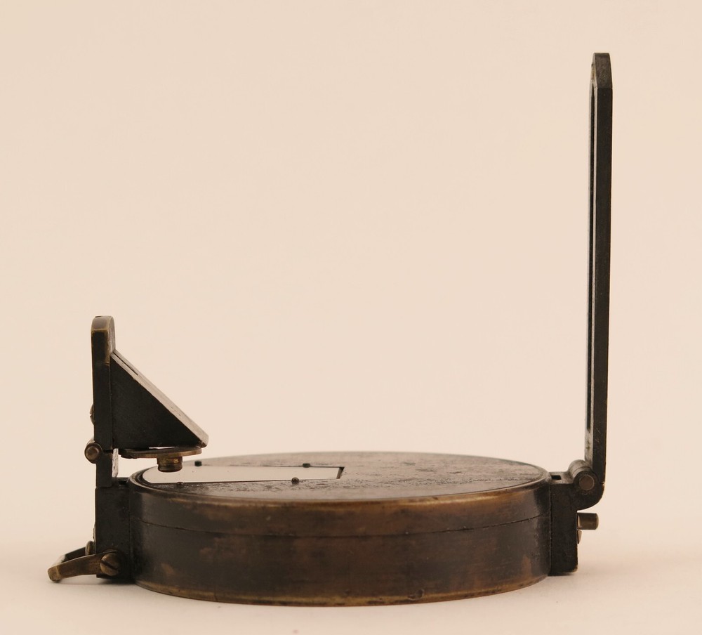 Hicks Compass military sighting and marching compass c1875