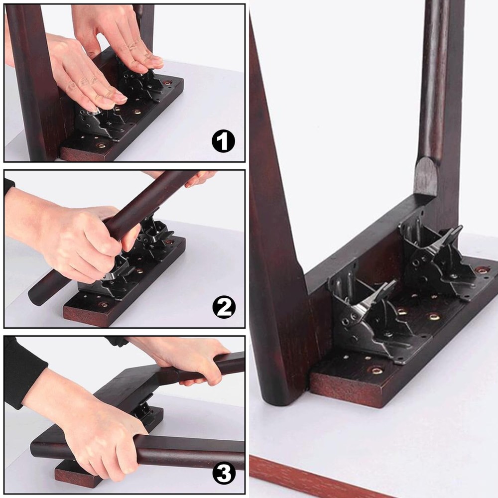 16 Pack Folding Self Lock Brackets with Screw, Folding Table Self Lock Hinges...