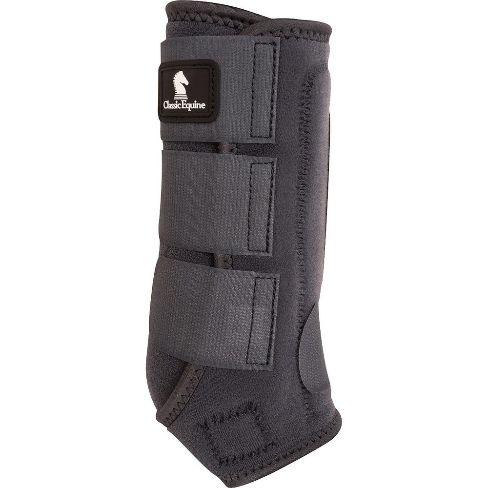 Classicfit Front Sling Boots, Charcoal, Large