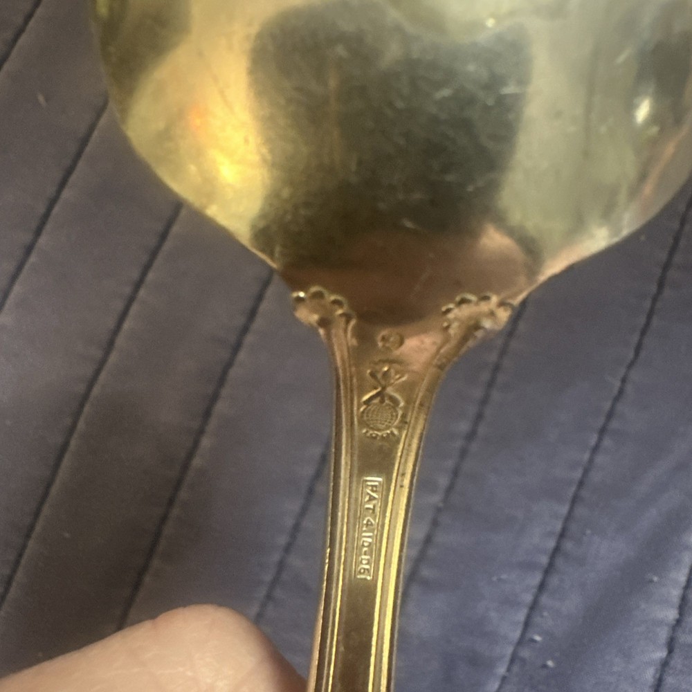 MOSELLE Grapes AMERICAN SILVER PLATE Silverplate SERVING SPOON