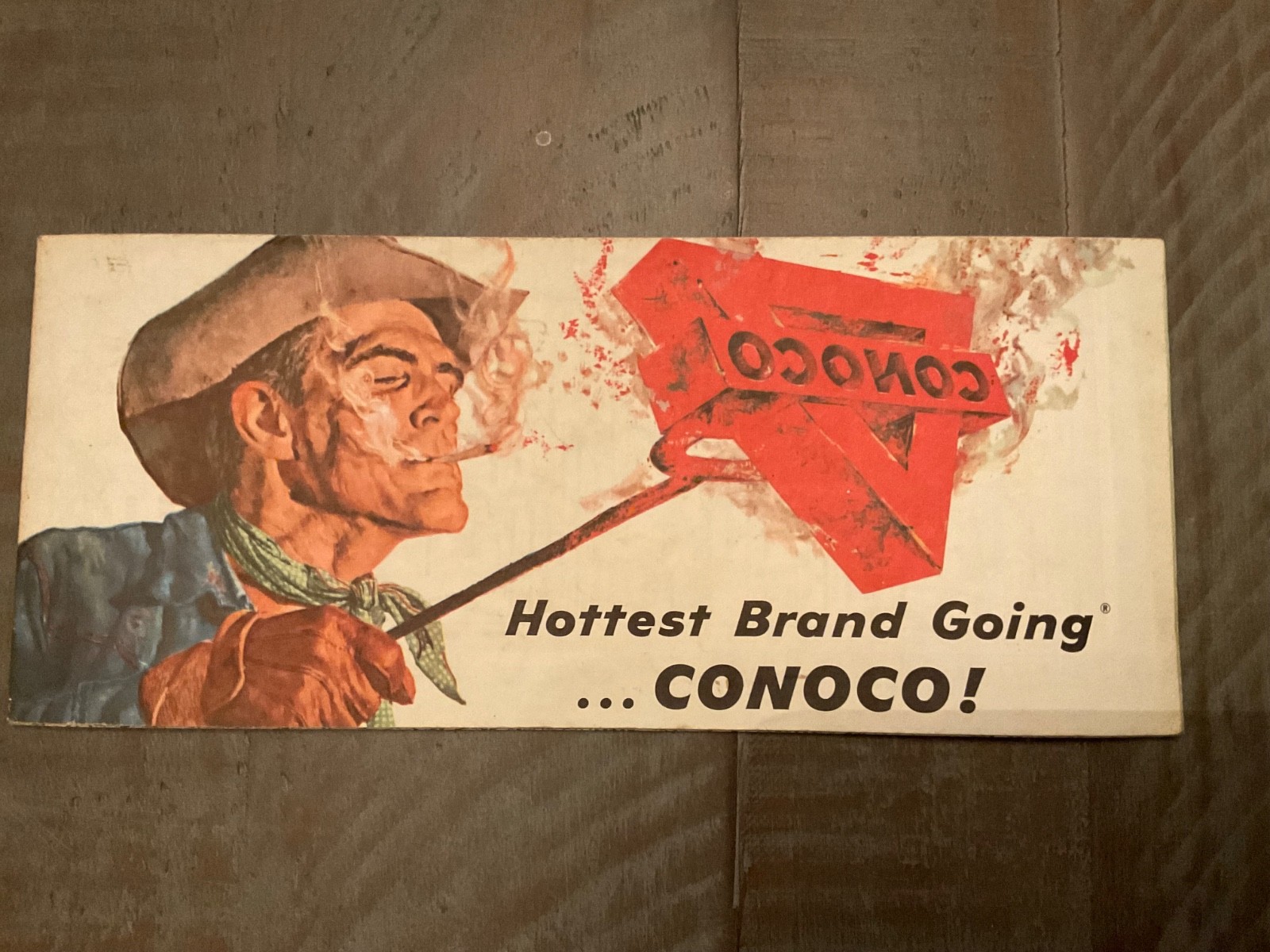 Vintage 1960’s 70’s Conoco Michigan Vintage Road Map