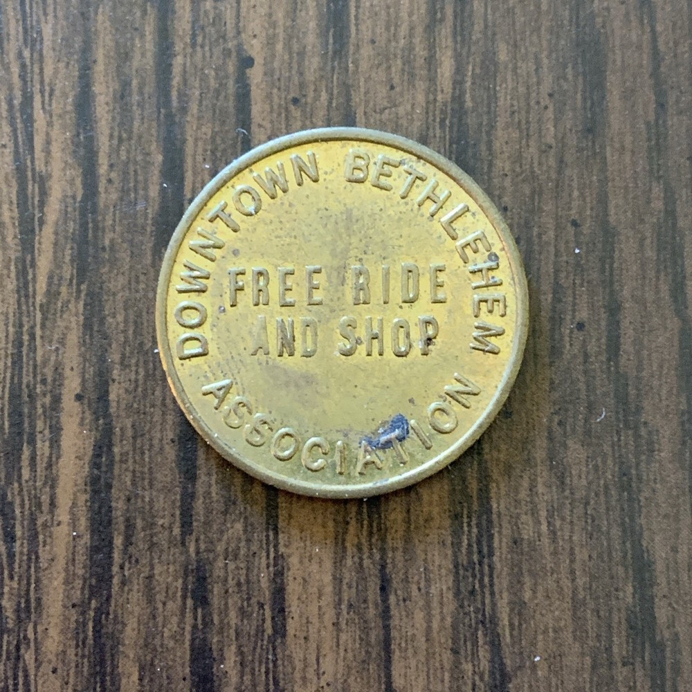 Downtown Bethlehem Association Parking Token