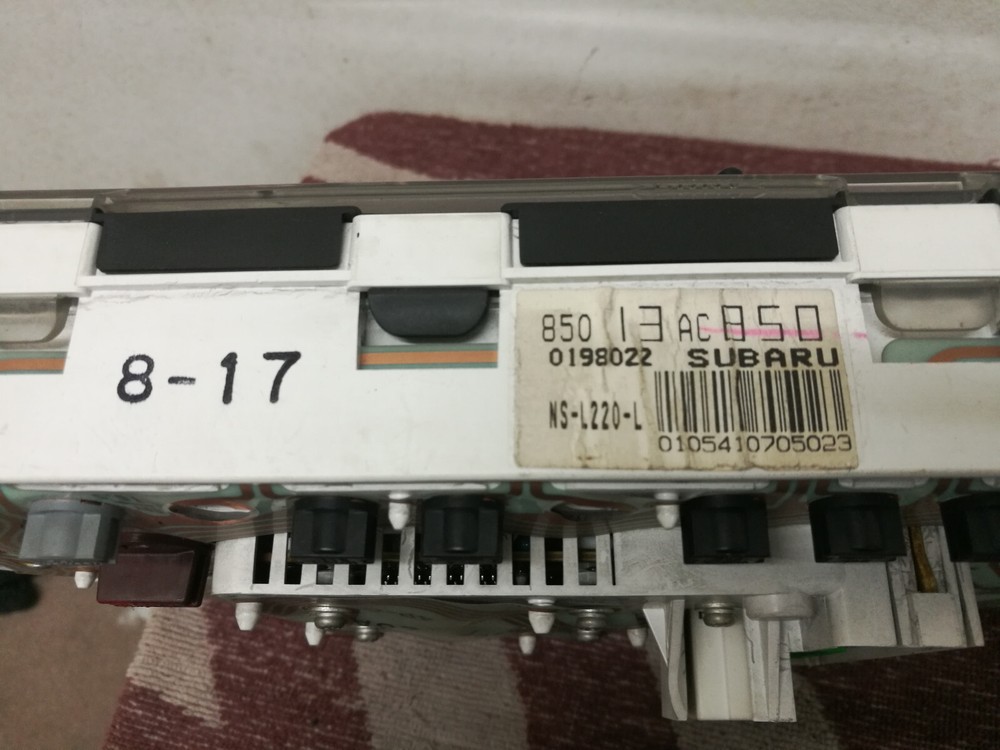 SUBARU LEGACY GEN 2 1996 (2.2 ENGINE AUTOMATIC) SPEEDOMETER SPEEDOMETER 850I3AC850