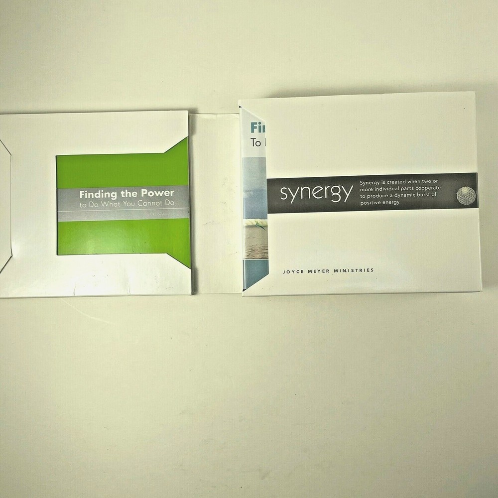 Joyce Meyer Finding the Power Synergy Ed 1 DVD 2 CD Teaching Notes