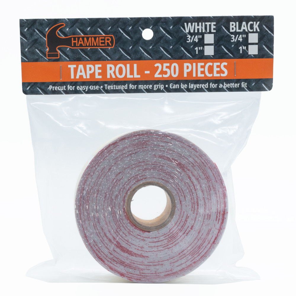 Hammer Insert Tape 250 Piece Roll