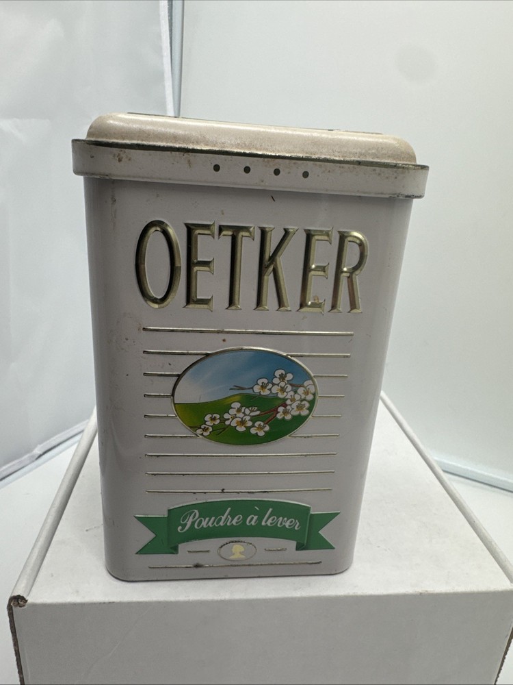 Oetker Backpulver Backing Powder Tin Empty