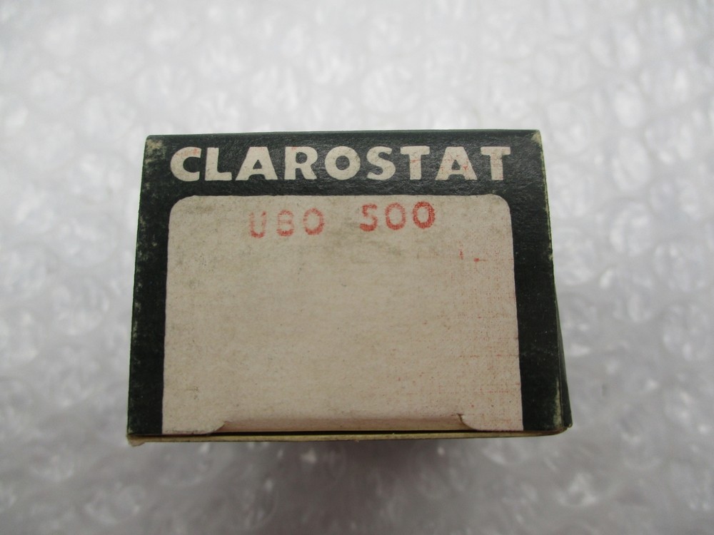 CLAROSTAT U60-500 POTENTIOMETER NSMP