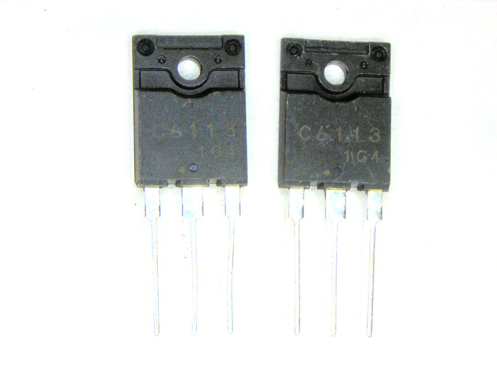 2SC6113 "Original" SANYO Transistor 2  pcs