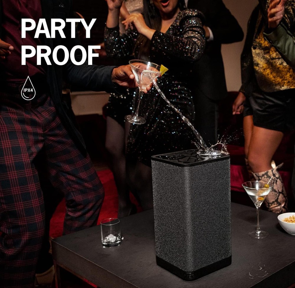 New Ultimate Ears HYPERBOOM Black IPX4 Portable Wireless Bluetooth Speaker