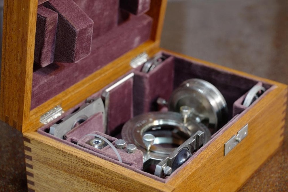 microscope antique Microscope Accessory No. 15 Leitz Universal Stage UT2 Rare