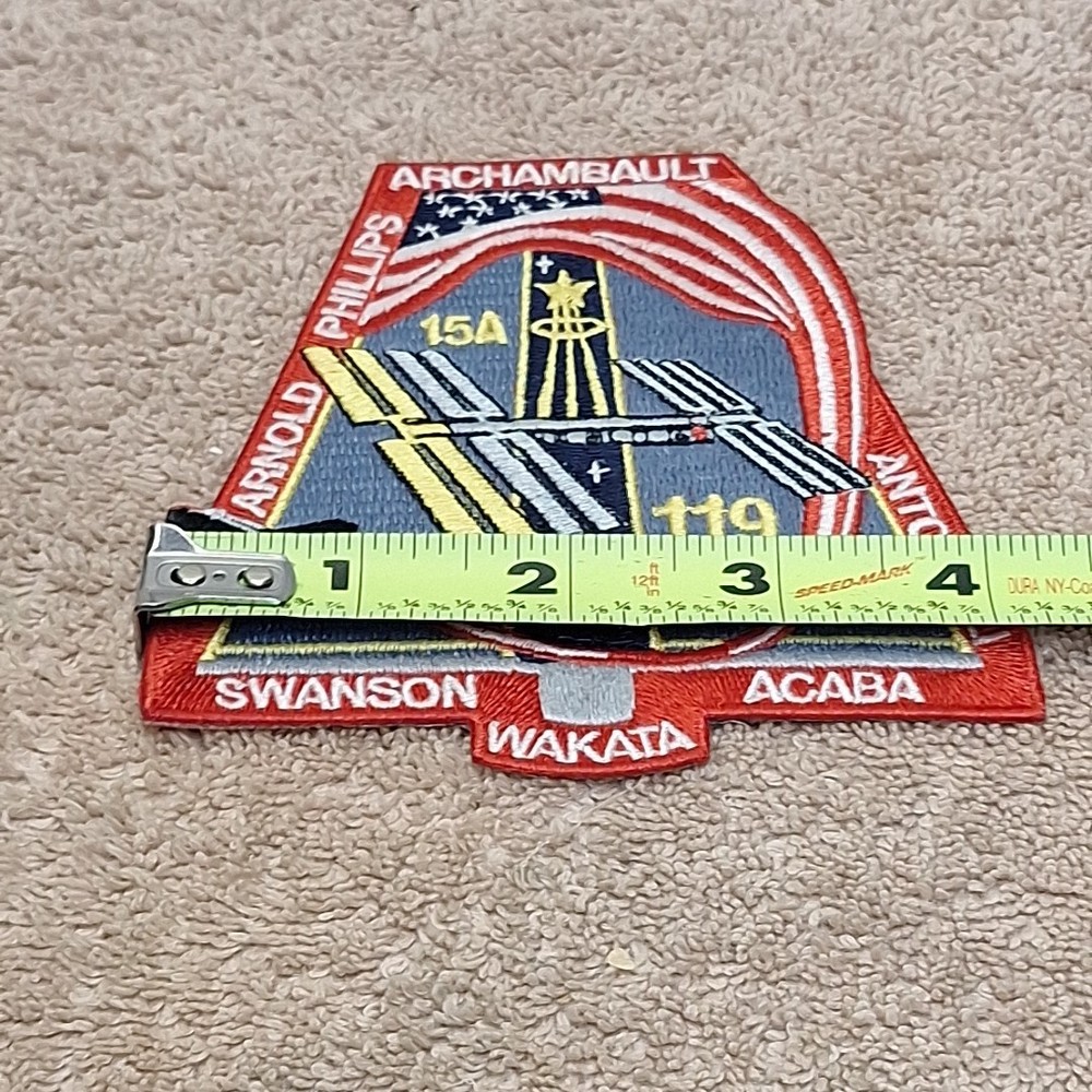 Nasa Space Shuttle Discovery STS-119 (ISS Assembly Flight 15A) Patch