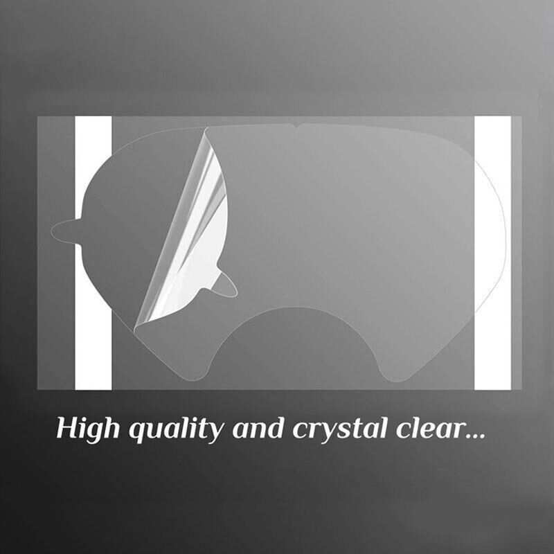 25/50 Pack Peel Off Lens Cover Face Shield Film for 6800 6885 6000 6900 Gas Mask