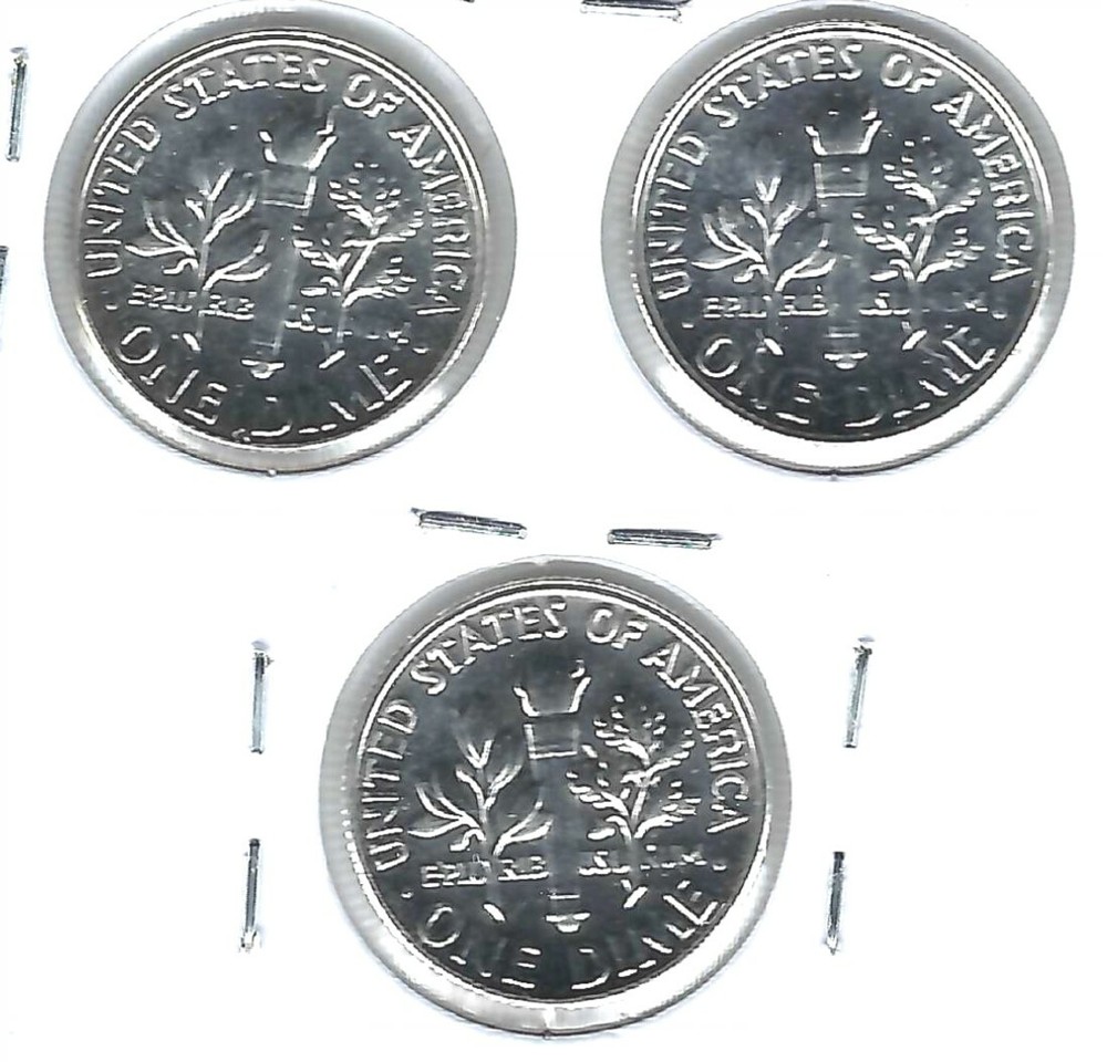 1962+1963+1964 Three Proof Silver Roosevelt Dimes!