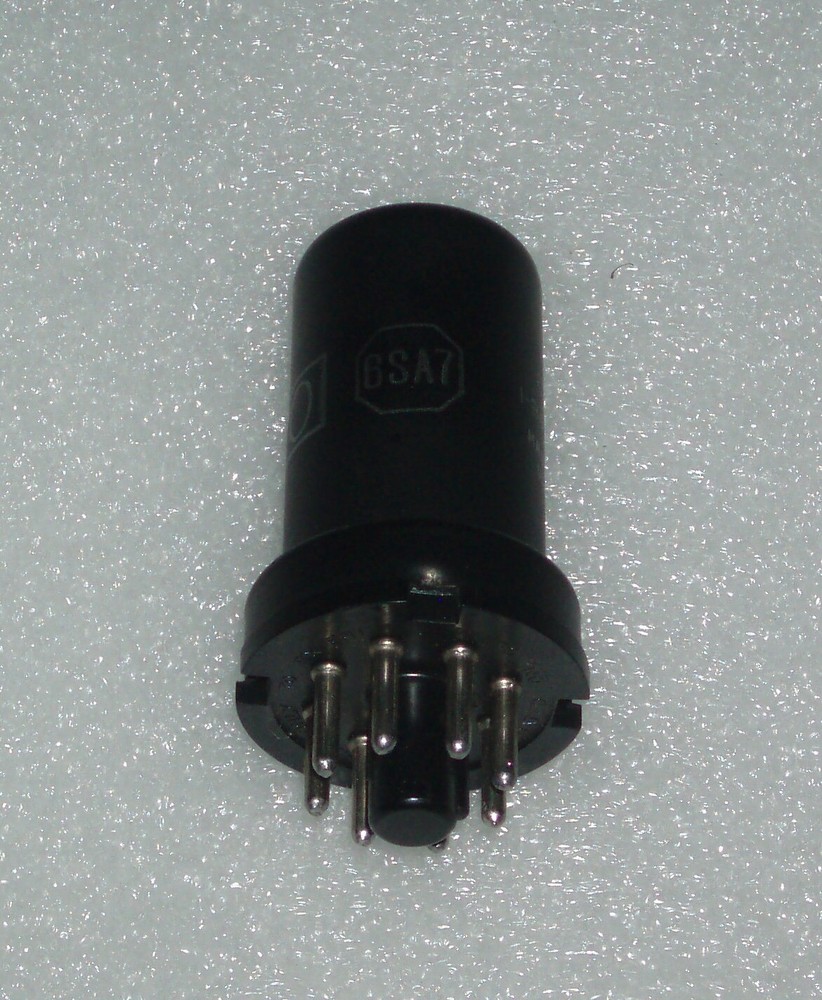 electron tube 6SA7 by DELCO tube NOS