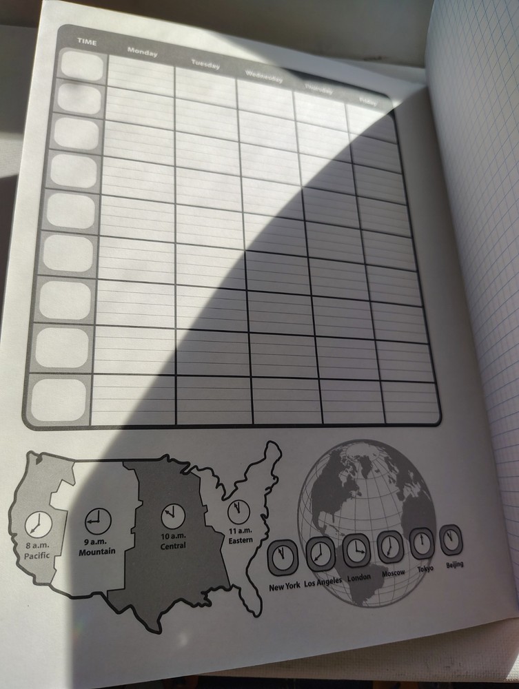 Graph Ruled Composition Notebook, Good Condition