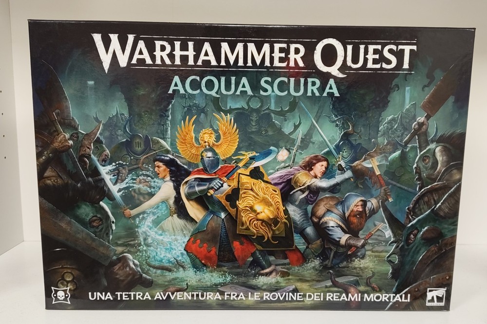 Warhammer Quest DARKWATER box without miniatures READ DESCRIPTION