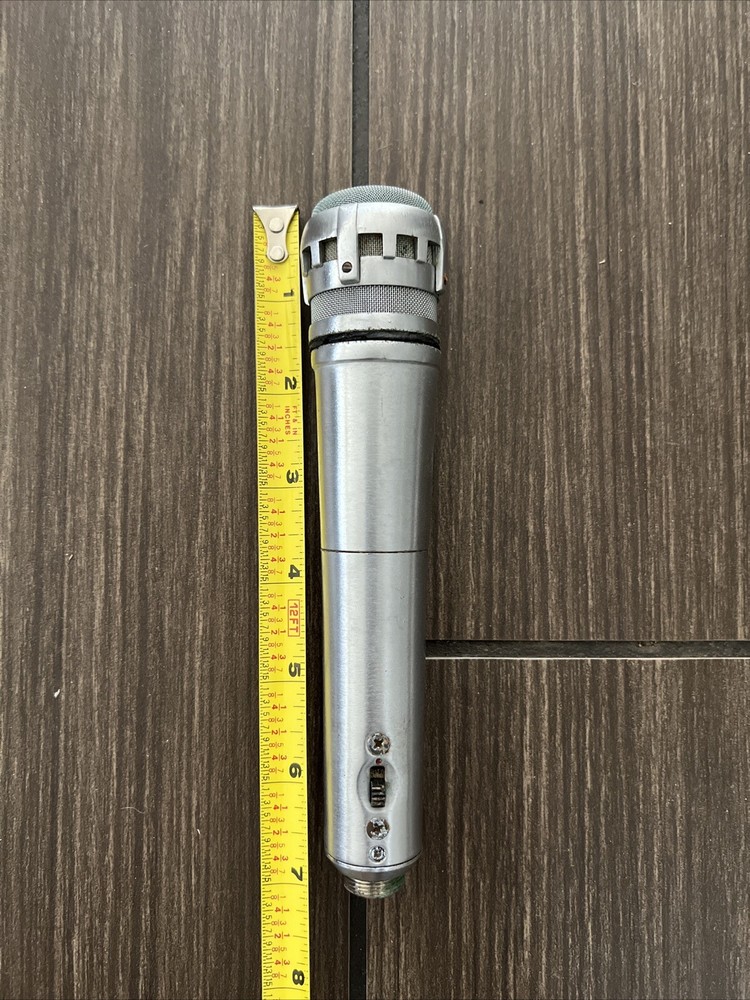 Vintage Turner 566 Silver Microphone Studio Equipment