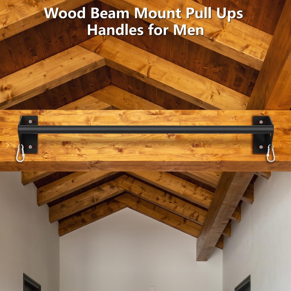 Wall Mounted Pull Up Bars Doorway, Heavy Duty Strength Training Pull-Up Bars ...