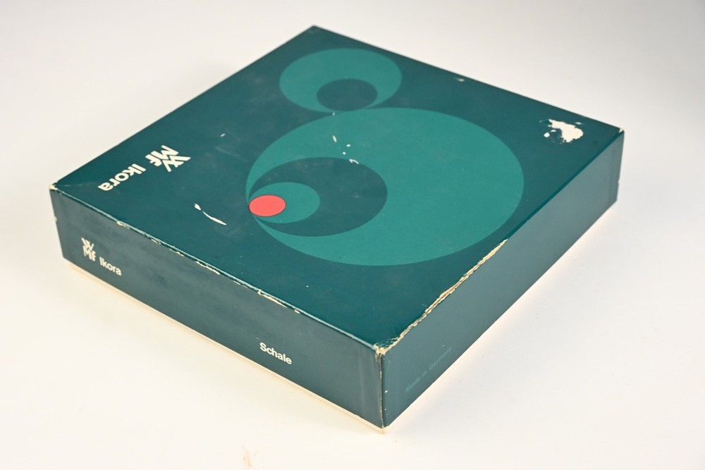 WMF Ikora Silver Plated Grape Leaf Dish Vintage German Metalware New in Box