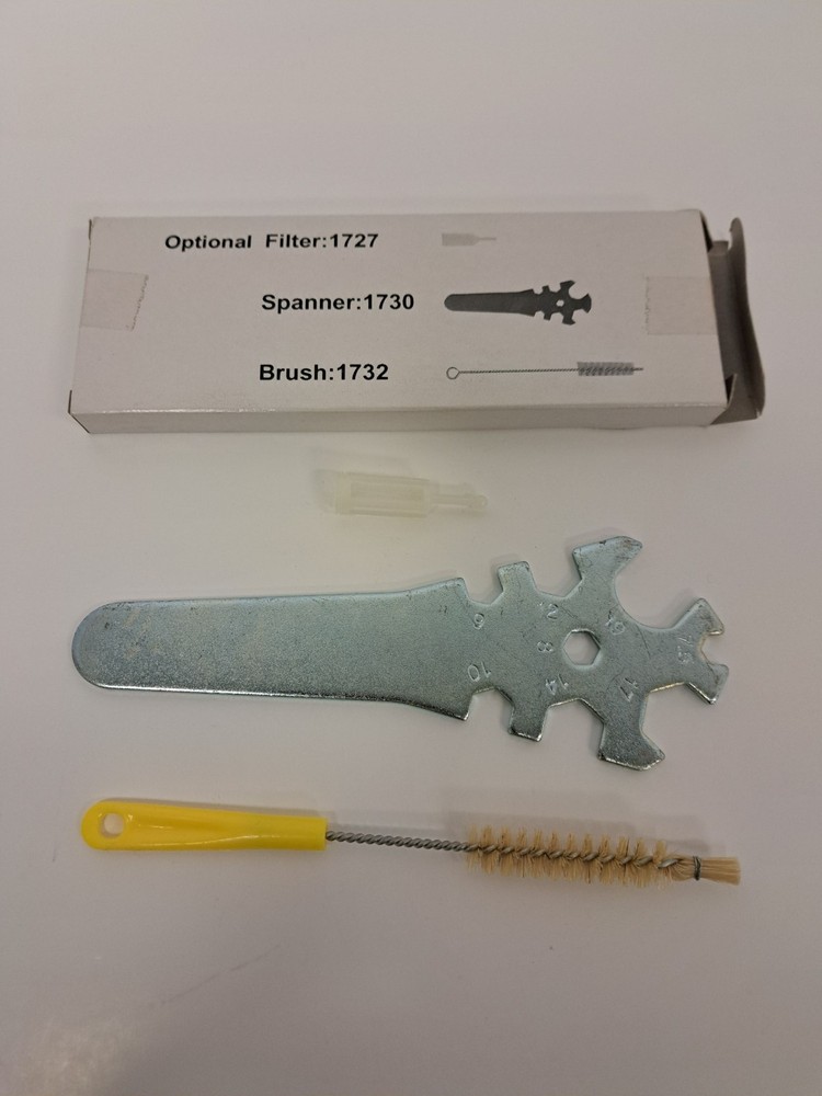 Optional Filter 1727 Spanner 1730 Brush 1732