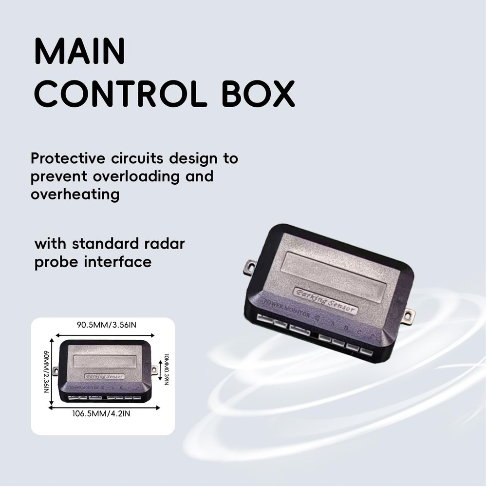 Parking Sensor Kit Backup Sensor Kit Reverse Sensor for Car 18 Color Options ...