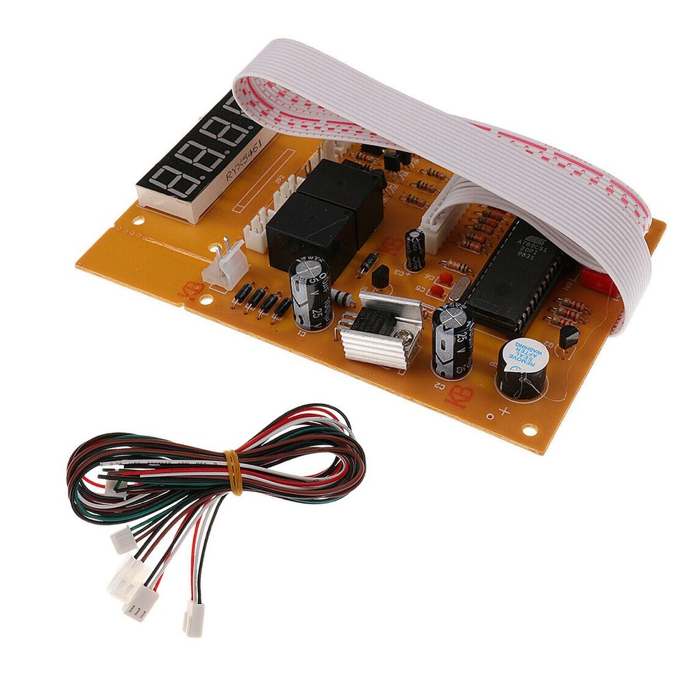 Arcade Cabinet Coin Operated USB Timer PCB Mainboard LED Display USB Power；