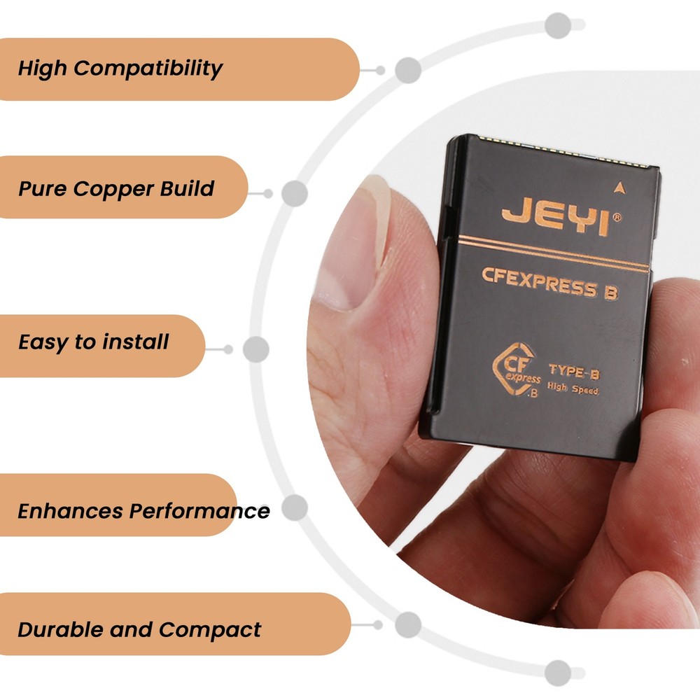 2230 M.2 NVMe SSD to CFE Type-B Pure Copper Adapter Expansion Memory1643