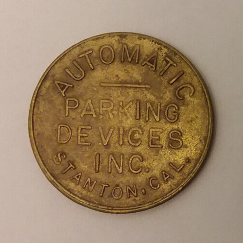 Automatic Parking Devices Inc. Stanton, CA Parking Token 25mm