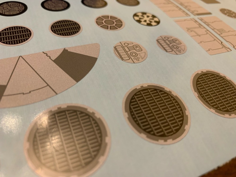 Custom Replacement Stickers for Star Wars Millennium Falcon 7965