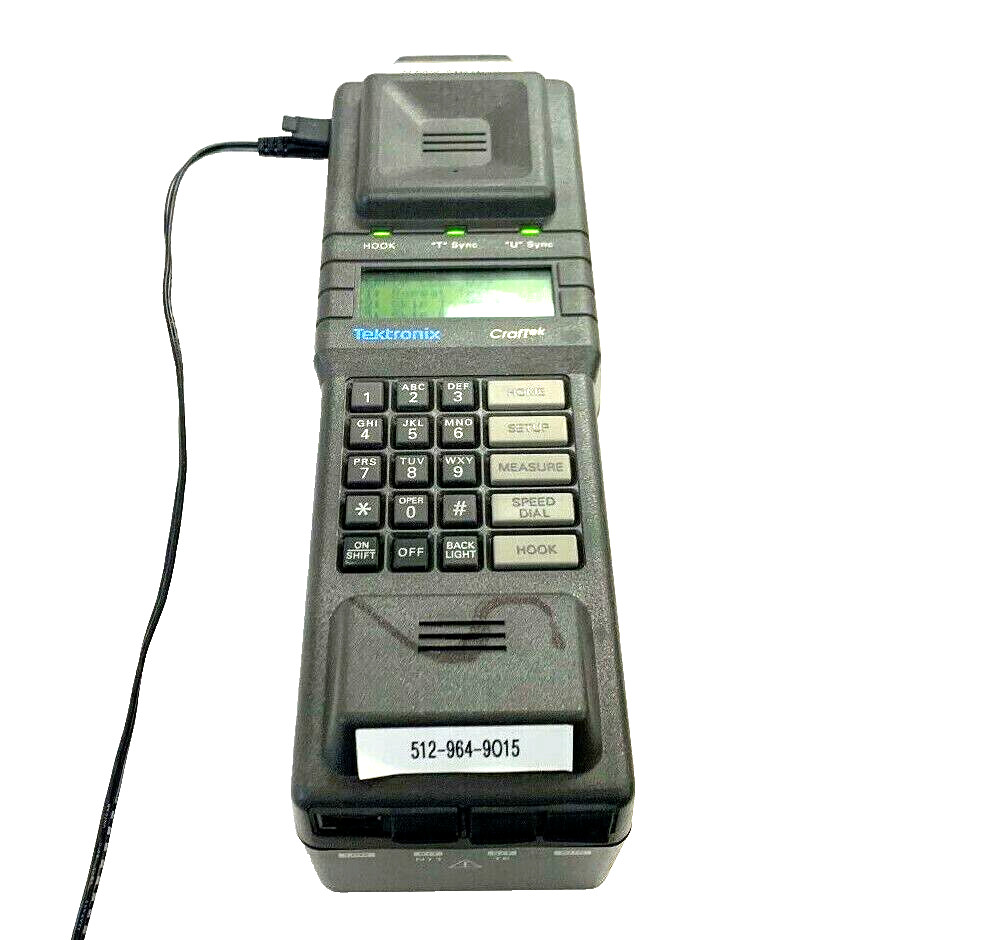 Tektronix CT100 CrafTEK Subscriber Loop Test Set w/case nice