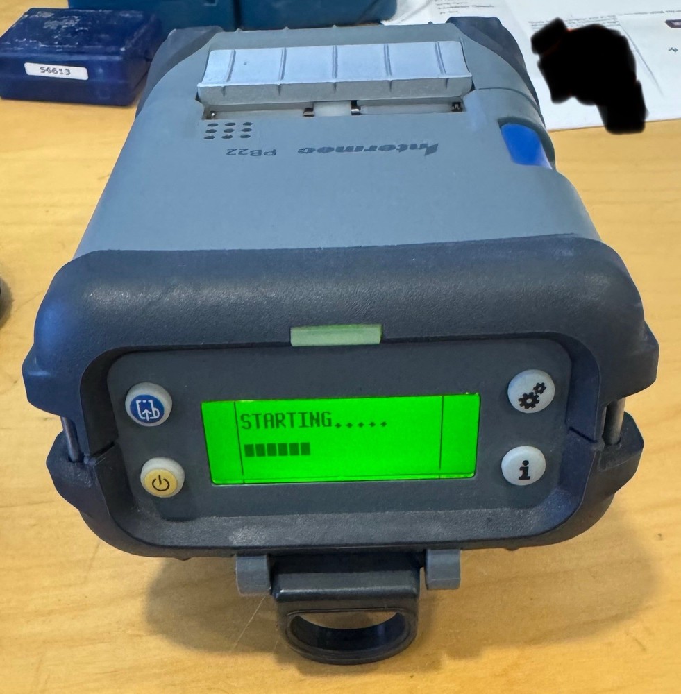 Intermec PB22 Bluetooth USB Thermal Label Printer - Refurbished w/new battery