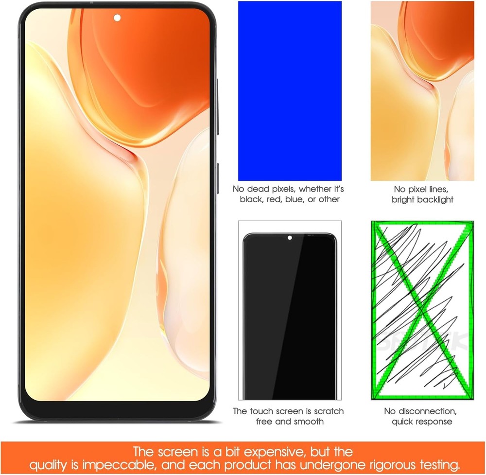 For Samsung Galaxy S25 Screen Replacement LCD Digitizer Touch Screen Assembly