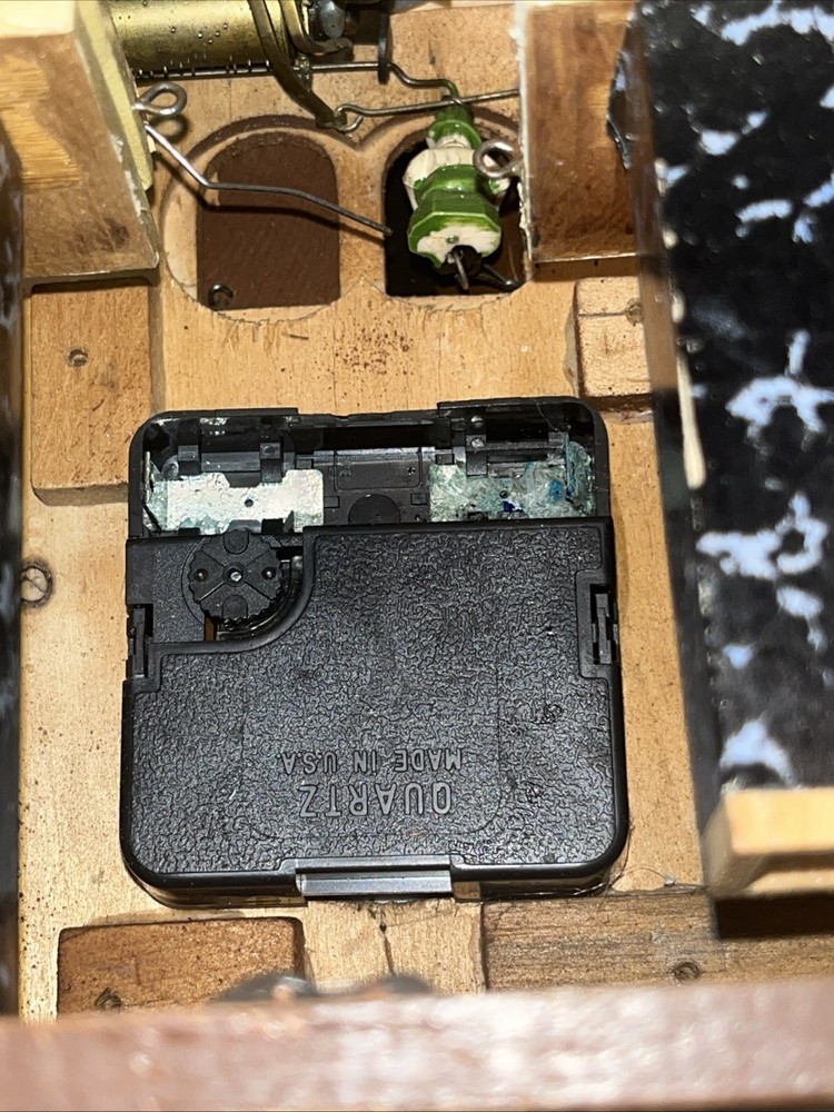 Cuckoo Clock German Black Forest Battery Operated Untested