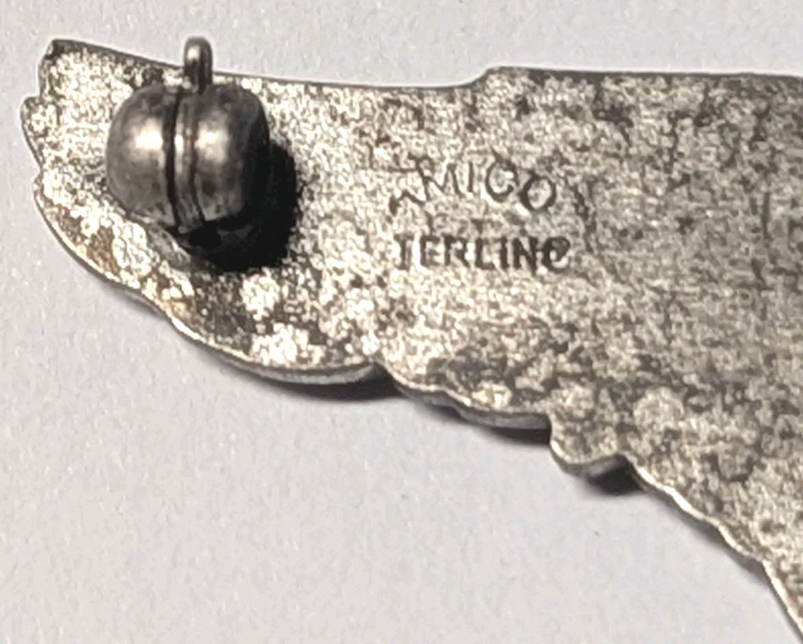 1940s Sterling Flying Farmers Wing - Oregon Washington Idaho - AMICO Maker PB