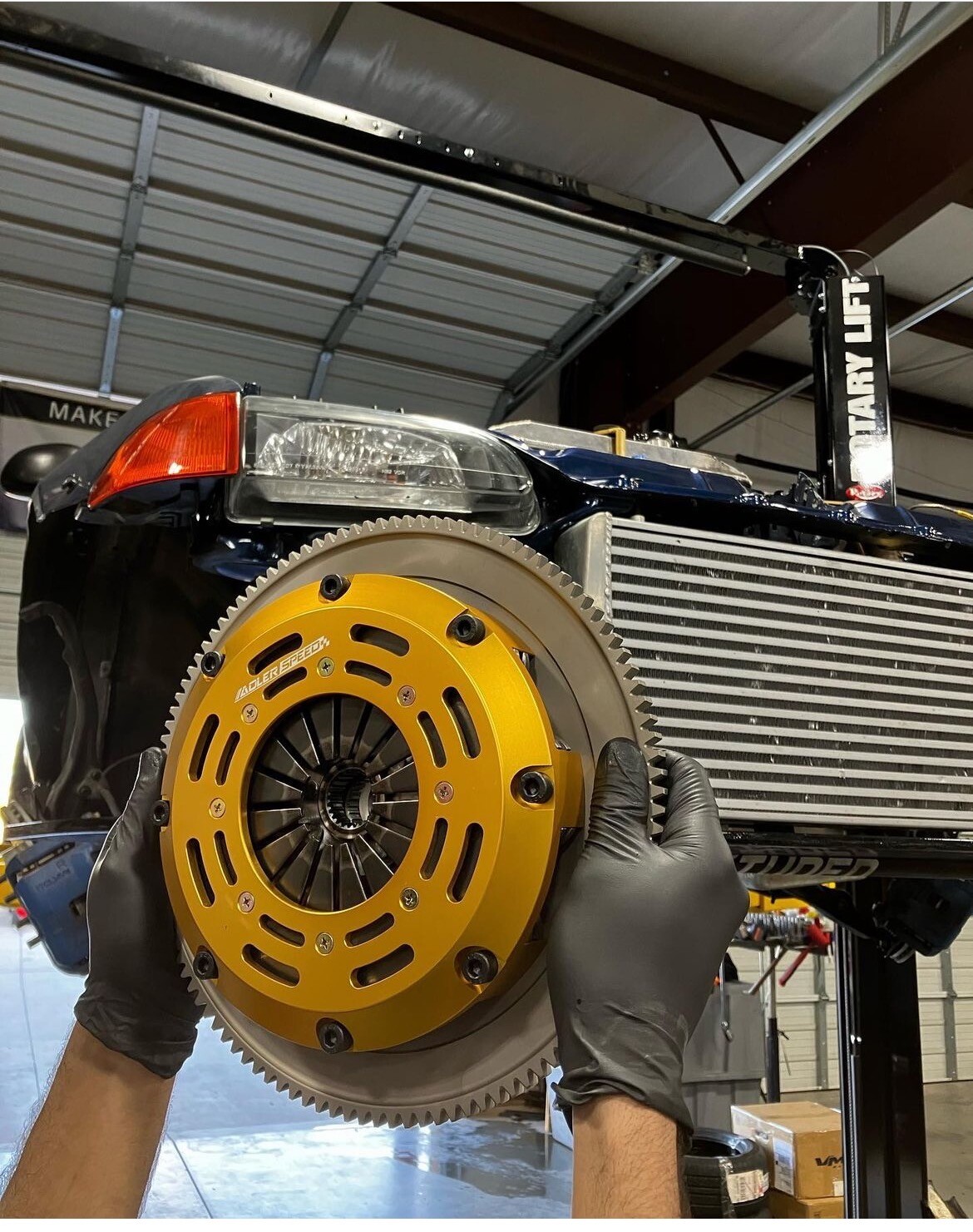 ADLERSPEED TWIN DISC CLUTCH KIT FOR HONDA B-SERIES ACURA B16 B18 B20 STANDARD WT