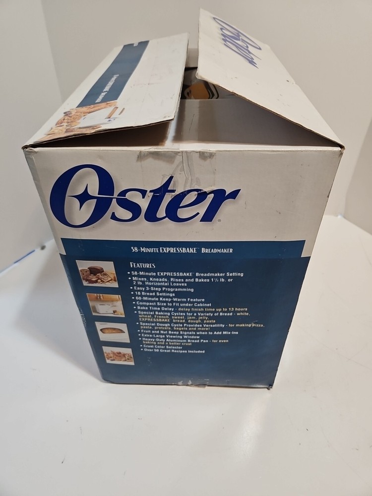 Oster Bread Maker Machine 58-Minute Express Bake 2 lb Model 5834