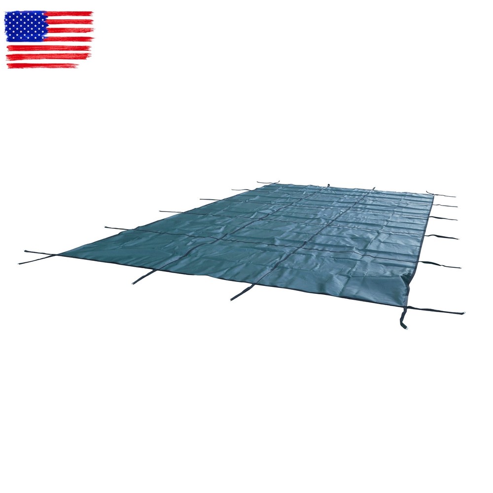 18x32FT Swimming Pool Safety Cover Rectangular for Underground & Inground Pool