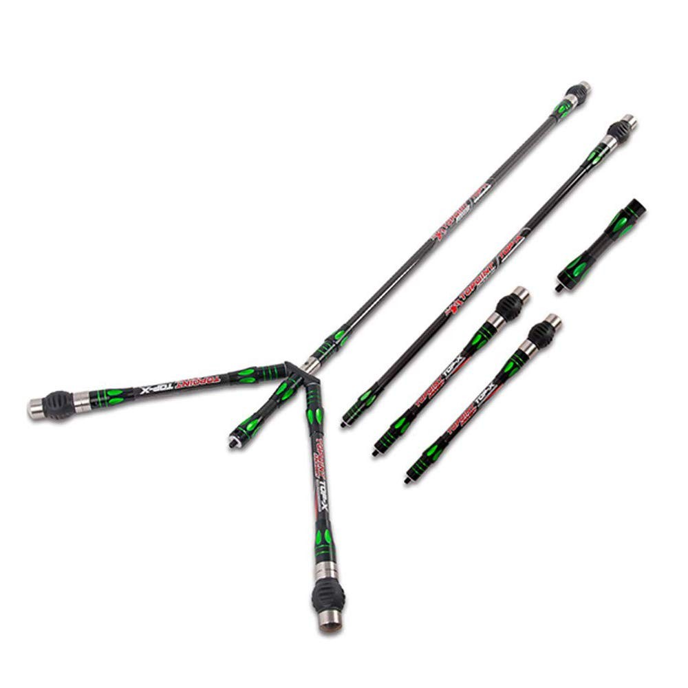 New Archery Balance Bar Set Compound Bow Stabilizer System Include Main Rod Side