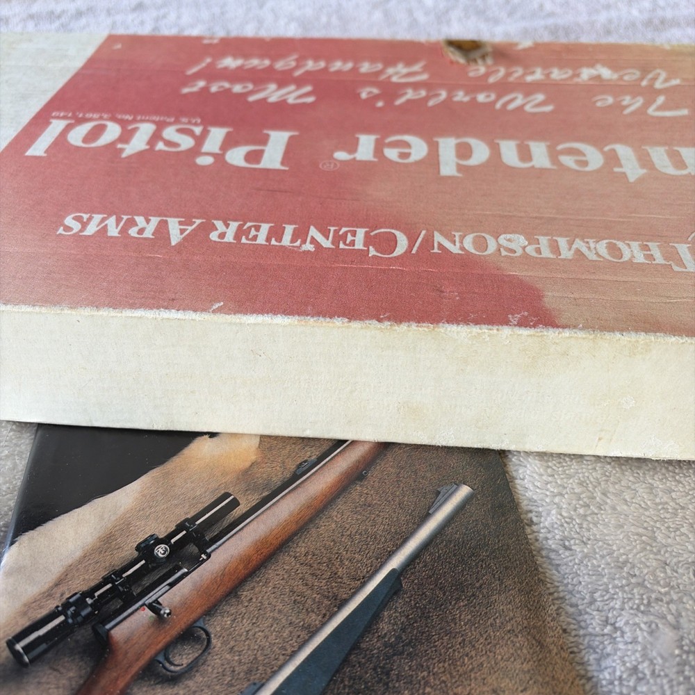 THOMPSON CONTENDER BOX WITH MANUAL - 2732