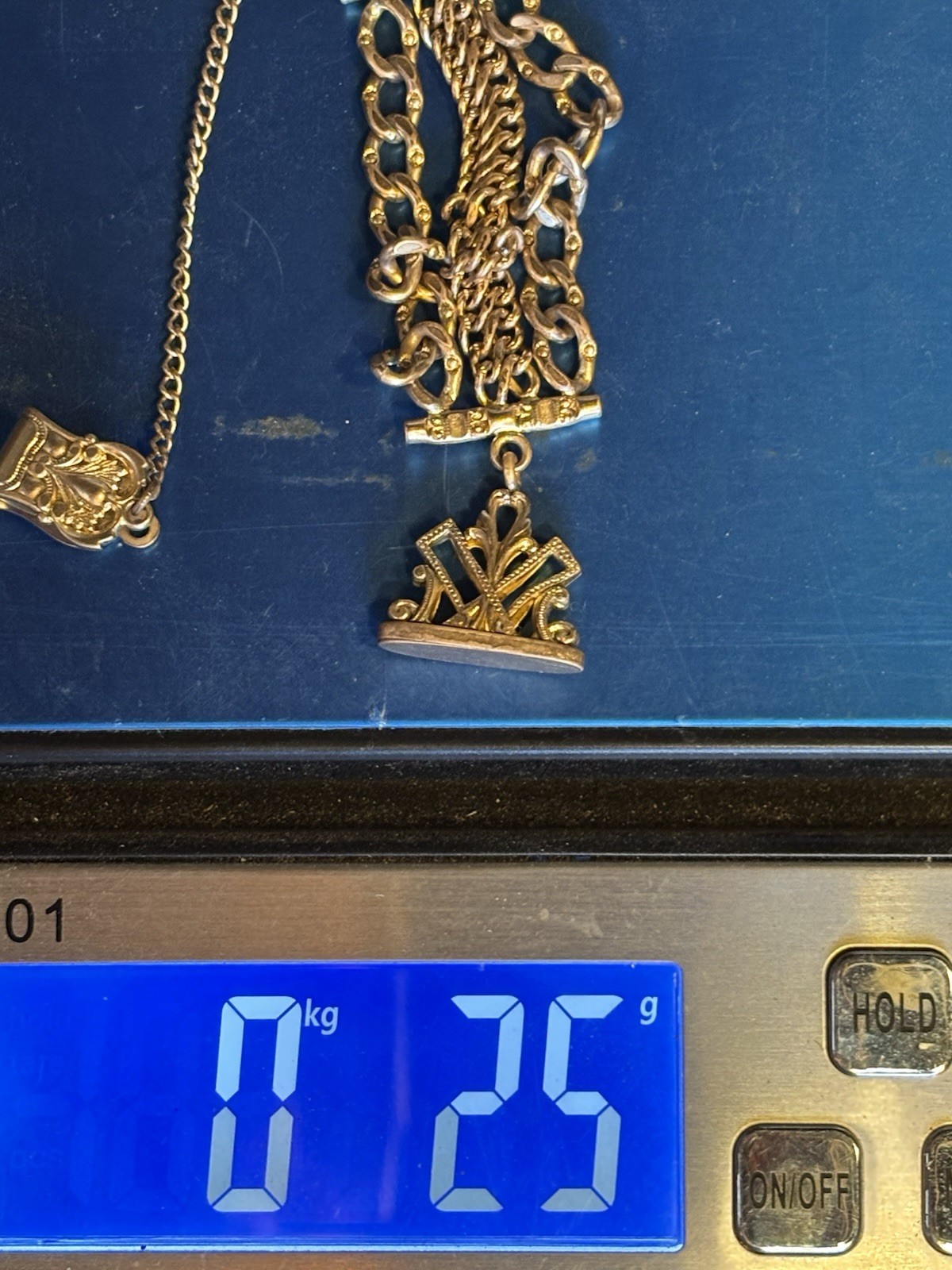 Antique Victorian Gold Filled Vest Pocket Watch Fob