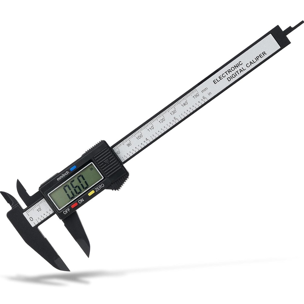 Large LCD Digital Caliper 0-6'' - Perfect for DIY Projects & Precision Measuring