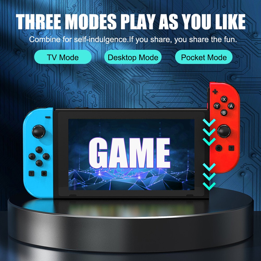 For Nintendo Switch Joy-con-Controller Left w/ Right Wireless Gamepad 1-Pair US