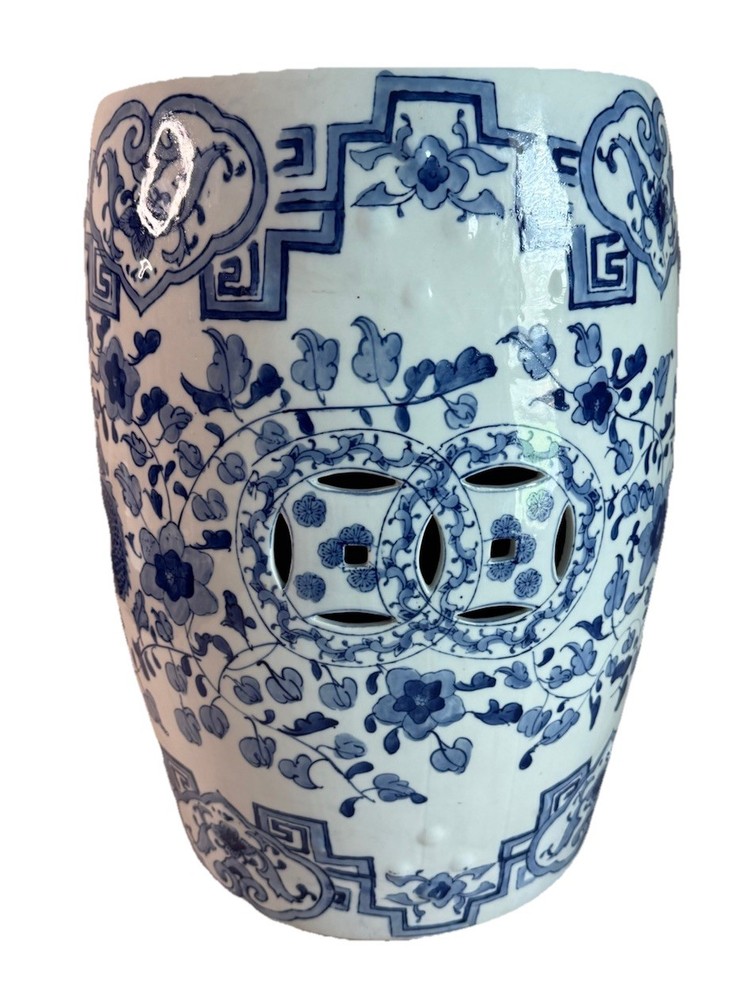 Ceramic Garden Stool/Side Table Outdoor Patio