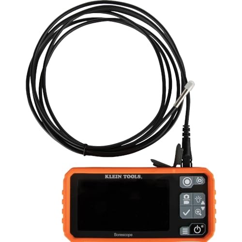 Klein Tools Borescope High Resolution 4.3 Inch Lcd Waterproof Inspection Camera