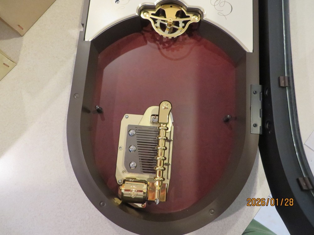 RHYTHM CLOCK - Prestige Organette 20 - NIB
