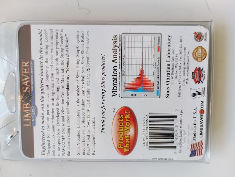 LIMB SAVER 3015 STRING LEECH WIDTH 1" NEW!!