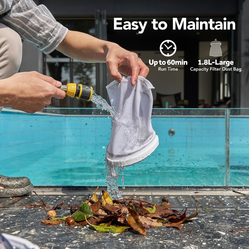 Kraftek Handheld Pool Vacuum