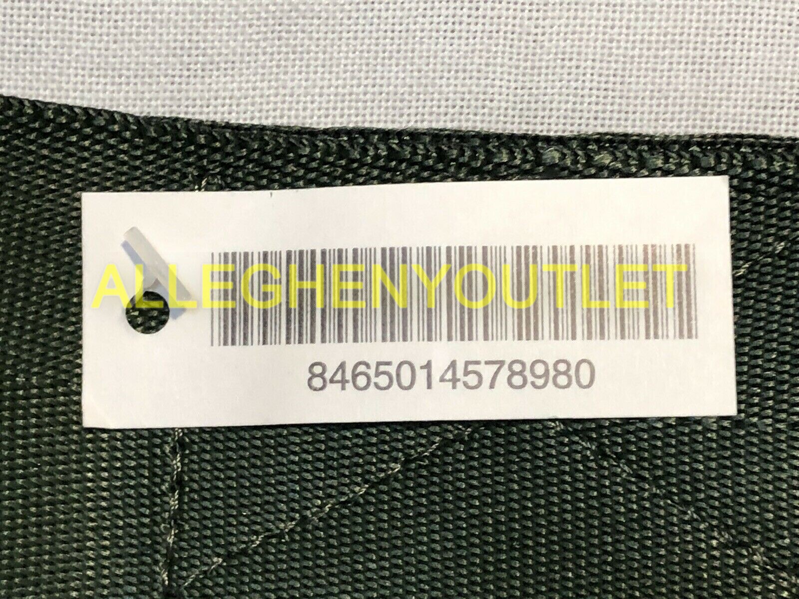 NOS US MILITARY LBE LCE ALICE WEB PISTOL BELT EXTENDER 6" EXTENSION GRAY CLIP